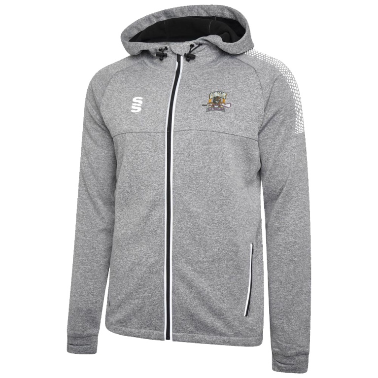 Caterham Cougars Lacrosse Club Dual Full Zip Hoody Grey/White