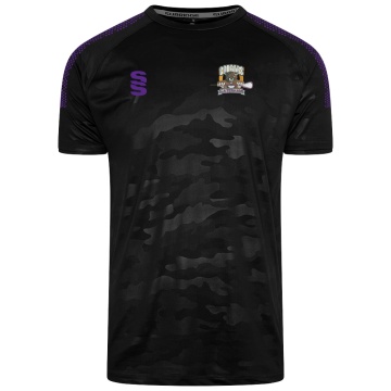 Caterham Cougars Lacrosse Club Camo T-Shirt : Black