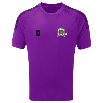 Caterham Cougars Lacrosse Club Dual Games Shirt : Purple